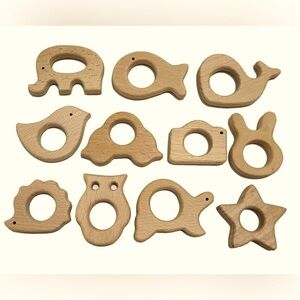 Wooden Teether Toys